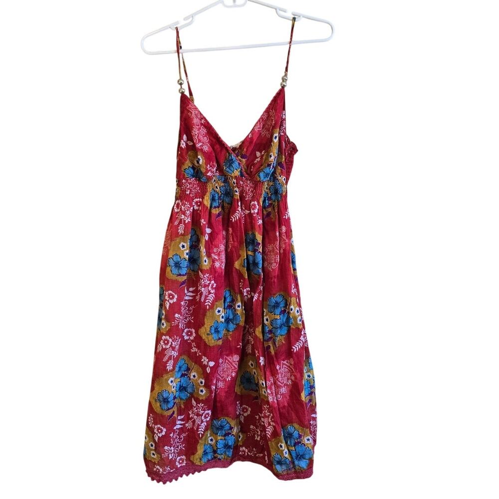 Y2k derek Heart tropical babydoll dress size XL